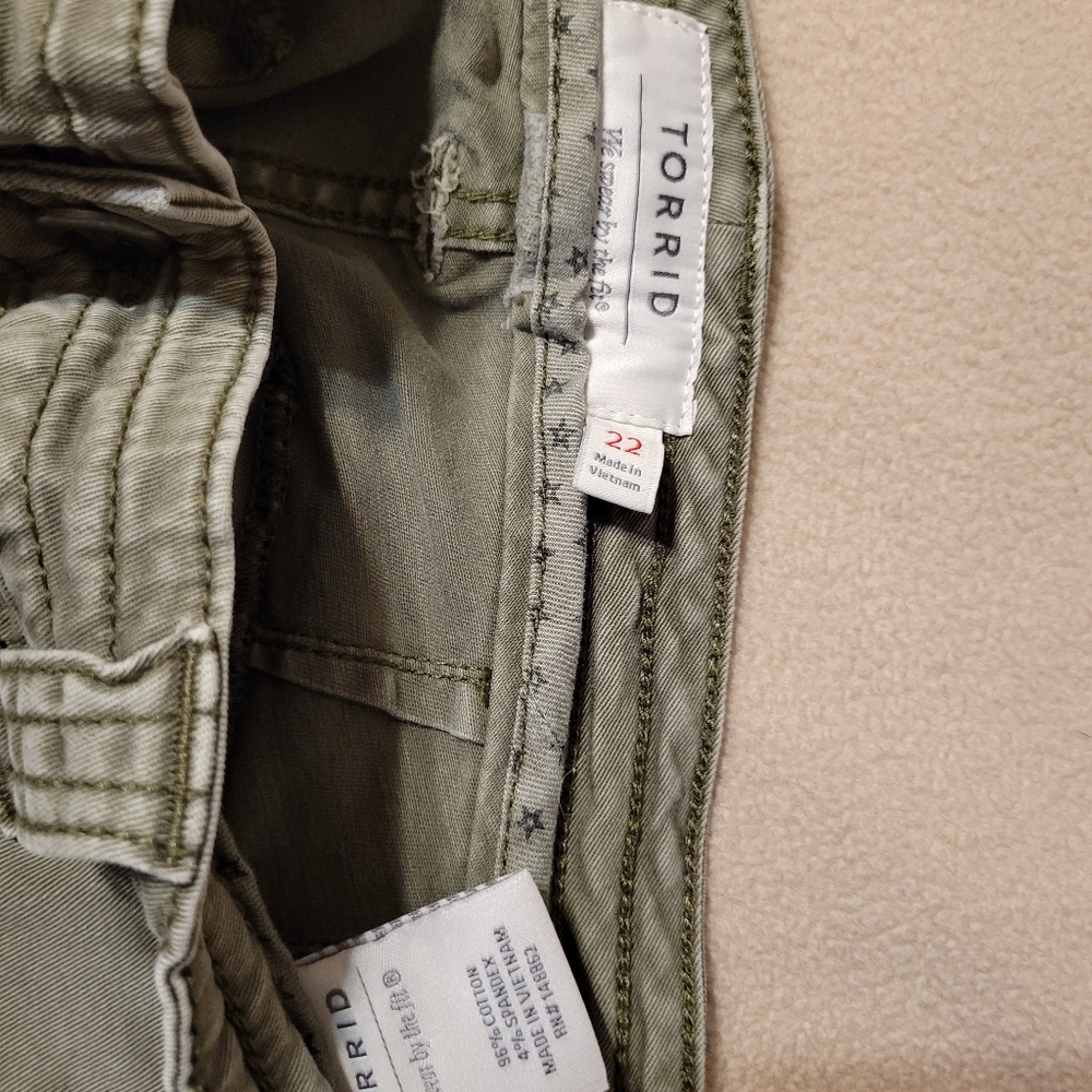 Torrid Cargo pants, size 22
